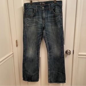 Silver Jeans Men's Relaxed Fit Blue Jeans